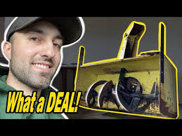 John Deere 47" Snowblower Repair