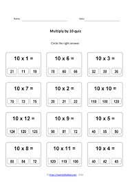 Maybe you would like to learn more about one of these? 10 Times Table Worksheets Pdf Multiplying By 10 Activities