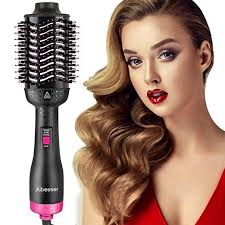 Aibesser Haartrockner 5 In 1 Salon Multifunktions Volumizer Styler Negativer Ionenfon Fohn Haarglat In 2020 Haartrockner Lockenwickler Haare