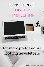 Authenticate Your Domain With Mailchimp For Professional Looking Newsletters The Curious Frugal Email Marketing Examples Email Marketing Blog Mailchimp