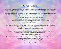 Just this side of rainbow bridge there is a land of meadows, hills, and valleys with lush, green grass. The Rainbow Bridge Poem Digital File Download 10 X Etsy