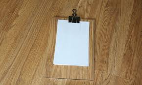 Clipboard Made From Laminate Flooring Could Also Use Old Kids Board Books Laminate Flooring Laminate Flooring