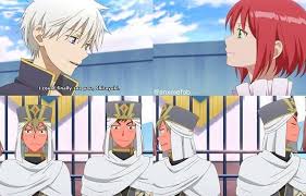 I Love This So So Much The Guards Ship It Even More Than We Do Snow White With The Red Hair Red Hair Anime Shows
