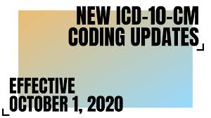 New Fy 2021 Coding Updates Part I Icd 10 Cm