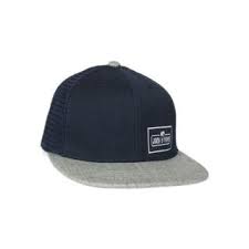 An Adjustable Snapback Trucker Hat With A Wool Blend Brim