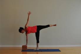 Bring your right foot all the way back so you're at a low lunge with your left hope you enjoy using this great pose in your practice. Anatomy Stories How To Do Half Moon Pose Bare Bones Yogabare Bones Yoga