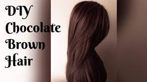 The chocolate brown tints look amazing, but you should select the right tint of hair colour that matches your skin tone. Dye Hair Chocolate Brown At Home Supper Affordable Youtube