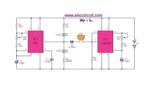 The threshold voltage for the first ic 555, which is determined by the. How Does Ne555 Timer Circuit Works Datasheet Pinout Eleccircuit Com Circuit Timer Countdown Timer