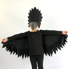 Sparrow Bird Costume For Kids Sparrow And B Costumery Raven Bird Costume Crow Costume Raven Costume
