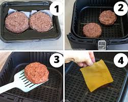 Quick cooking air fried burger. Air Fryer Hamburgers Air Fryer Eats