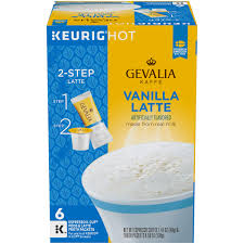 Always rich, never bitter swedish coffee from gevalia. Gevalia Vanilla Latte Espresso K Cup Coffee Pods 6 Pods Buy Online In Dominica At Dominica Desertcart Com Productid 11517181
