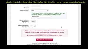 Launch the pof app on your phone or tablet. How To Delete Your Pof Com Account How To Cancel Your Pof Membership Youtube