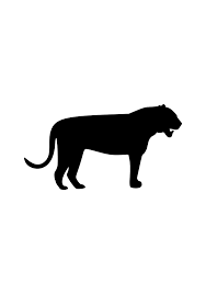 Download Tiger Silhouette Free Svg Cut File Svgheart Com
