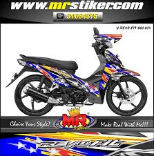 Striping variasi revo absolute / decal revo / sticker motor revo. 30 Ide Pasang Stiker Full Untuk Motor Revo Sticker Fans