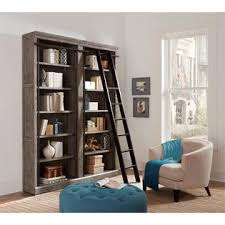 Martin Furniture Avondale 2 Bookcase Wall Gray