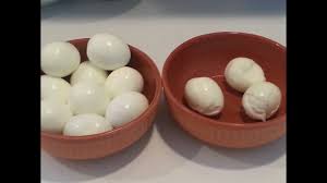 One end then the other. How To Peel A Hot Boiled Egg Easily In Seconds Lifehacks