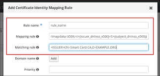 23 2 Configuring Certificate Mapping Rules In Identity Management Red Hat Enterprise Linux 7 Red Hat Customer Portal