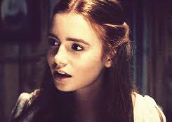 Lily Collins as Lucy Pace in Priest...