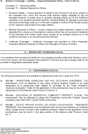 texas fair plan association policy rating and underwriting