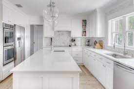 For tidiness choose white, for elegancy choose black! Kitchen Designs With White Countertops