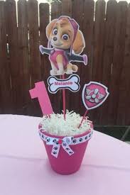 Enfeite Pink Paw Patrol Birthday Girl Paw Patrol Party Decorations Skye Paw Patrol Party