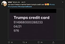 Here's an overview of credit card debt among u.s. Fraudsters Swipe Donald Trumps Black Card Frank On Fraud