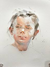 10 mins sketch. It shows my tendency to sketch skewed