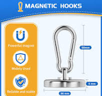 Amazon.com: Junarter Strong Magnetic Hooks Heavy Duty ...
