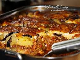 Moussaka Aus Der Griechischen Kuche Rezept Mit Bild Rezept Moussaka Rezept Moussaka Lebensmittel Essen
