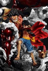 Mengapa dragon menitipkan luffy pada garp. One Piece Monkey D Luffy Gear 4 F3 Studio Resin Statue Minor Damage