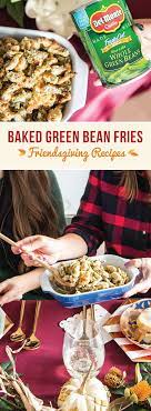 Gather Your Pals Together For A Friendsgiving Feast Complete Your Menu With This Recipe For Baked Green Bean Fries Friendsgiving Food Recipes Holiday Recipes