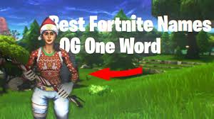 It is available in three distinct game mode versions that otherwise share the same general gameplay and game engine: Cool Fortnite Gamertags One Word Not Taken Youtube