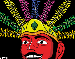 Ayah bunda, kegiatan mewarnai gambar bersama anak merupakan aktifitas yang menyenangkan, ya. Sketsa Rumah Adat Betawi Kartun