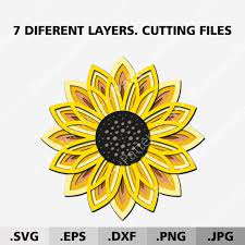 Free Free 99 Sunflower Layered Mandala Svg SVG PNG EPS DXF File