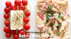 Tiktok pasta recipe with mozzarella. Viral Tiktok Baked Feta Pasta Pasta With Cherry Tomatoes Feta Cheese Youtube