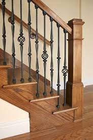 The twists, hammered blows, and textures can be mixed and matched to suit your style. Newel Post Lj 4091 Box Newel Lj 6010 Handrail L J Smith Stair Systems Iron Stair Railing Wrought Iron Stair Railing Wrought Iron Stairs