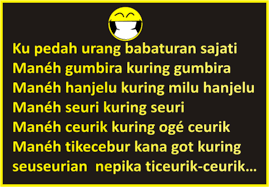 Savesave contoh naskah drama basa sunda bahasa sunda for later. Kata Lucu Sunda Cikimm Com