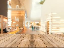 Download Wooden Board Empty Table Top On Of Blurred Background Perspective Brown Wood Table Over Blur In Coffee Shop Background Can Be Used Mock Up For Monta In 2020 Brown