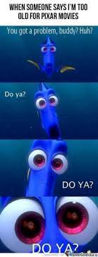 Funny Finding Nemo Vitamin Ha Disney Funny Disney Memes Pixar Movies