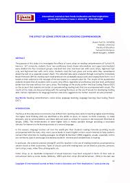In this series, readers are tested on their ability to perform interpretations, make deductions, and infer the meaning of vocabulary words based on an informational passage. Pdf The Effect Of Comic Strips On Efl Reading Comprehension