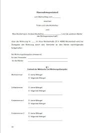 Sie investieren nur zeit und mühe, um mittels der mustervorlage. Mietvertrage Kostenlos Downloaden Und Ausdrucken