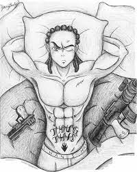 Discover our partner artists, thanks to whom we regularly offer new thematic printable adult coloring pages with various styles. Riley Boondocks Boondocks Drawings Coloring Pages Boondocks