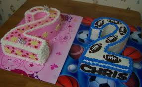 2nd Birthday Cake For 2 Year Old Boy Twins Birthday Cakes Children S Birthday Cakes Twin Birthday Cakes 2 Year Old Birthday Cake Birthday Cake Girls