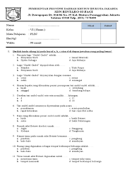 Maybe you would like to learn more about one of these? Soal Pas Plbj Kls 6