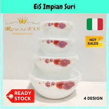 The eis is managed by the social security organisation (socso) and is meant to enable retrenched workers to make ends meet for up to six months. Buy Ready Stock Royal Eis Premium Opal 4pcs Stackable Bowl Set 4 Design Seetracker Malaysia