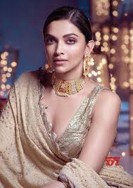 Actress Deepika Padukone Hot Diwali Special Still Social News Xyz Festival Wear Purple Silk Deepika Padukone Hot
