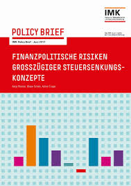 Jahresbericht kann sich an verschiedene zielgruppen richten gebäude des chemischen laboratoriums, der mechanischen werkstätten, produktensammlungen c. Finanzpolitische Risiken Grosszugiger Steuersenkungskonzepte Institut Fur Makrookonomie Und Konjunkturforschung Imk In Der Hans Bockler Stiftung
