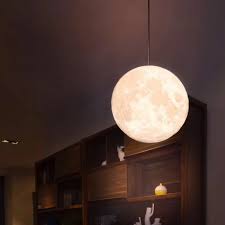 16 Colors Led Moon Lamp Rechargeable Decorative Lights 3d Print Led Moon Light Hang Ceiling Lamp Dimmable Lamps Night Lights Led Night Lights Aliexpress
