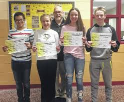 Lake-Lehman Junior High Students of the Month