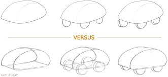 2d shapes show the primary effect like raw shapes available squares, pentagon, hexagon, etc., which helps to draw any complex shapes in the software's while drawing any 2d shape. 2d Vs 3d Car Example Rapidfireart